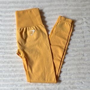 Gymshark Adapt Seamless Leggings Bright Orange Size XS - Like New Gymshark!